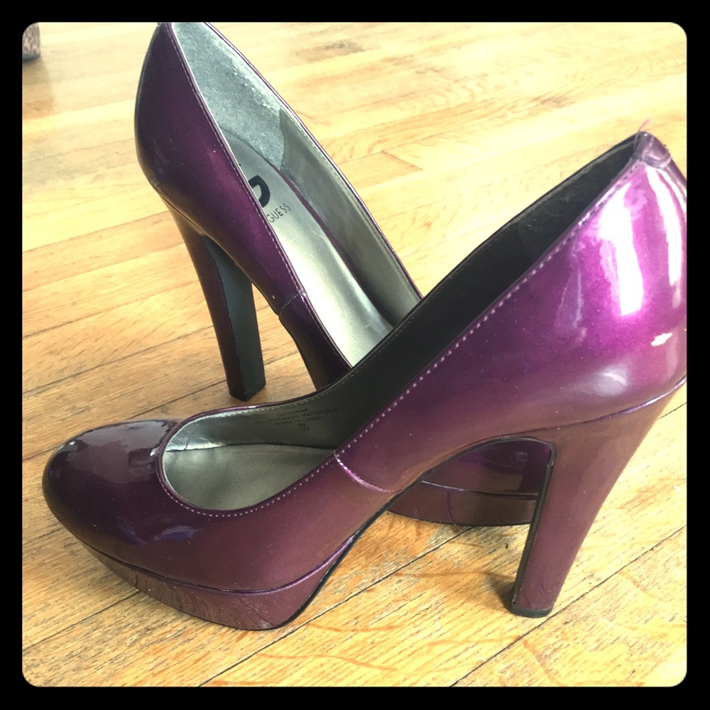 Guess platform high heels
